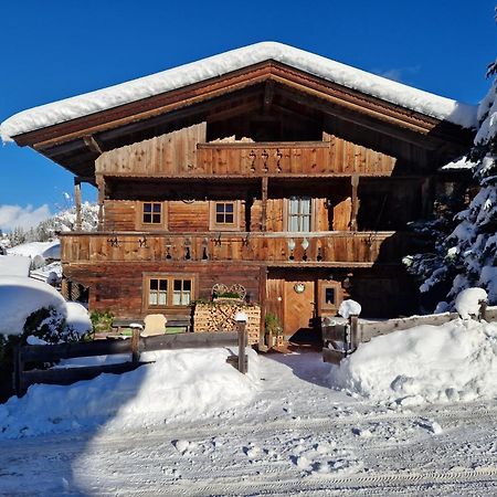 Holzfällerhaus Melkstatt Villa Auffach Exteriör bild