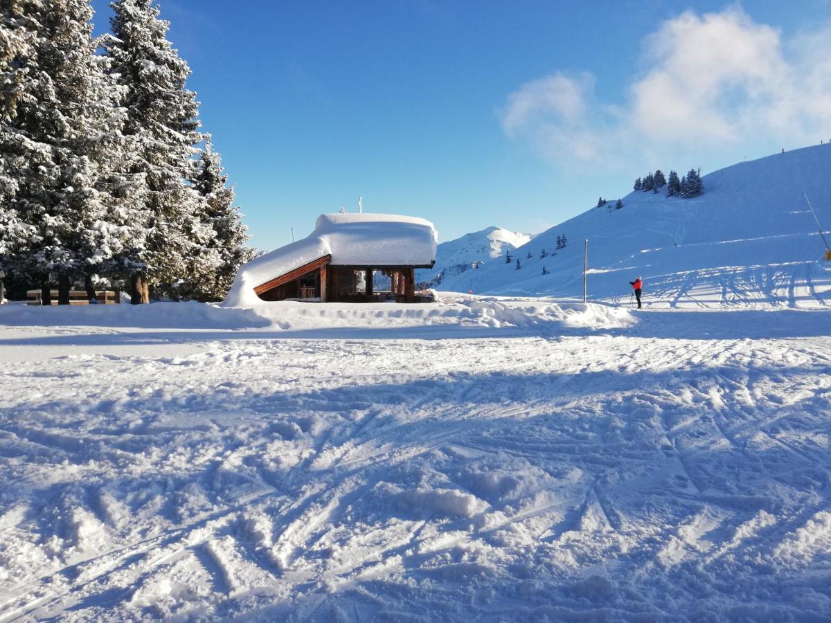 Holzfällerhaus Melkstatt Villa Auffach Exteriör bild