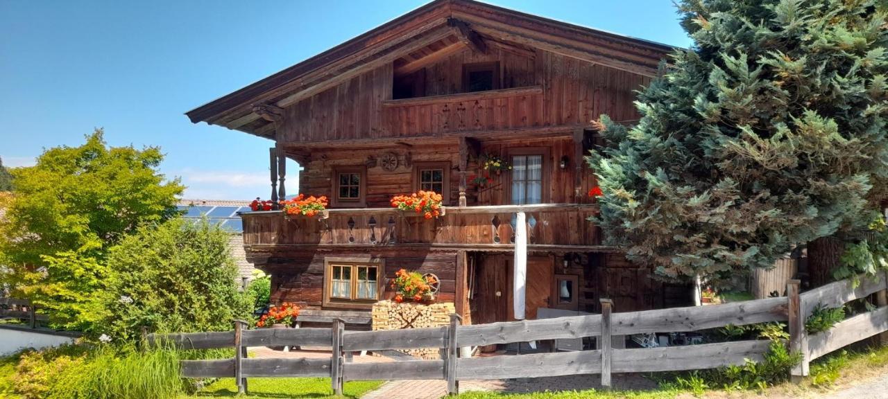 Holzfällerhaus Melkstatt Villa Auffach Exteriör bild