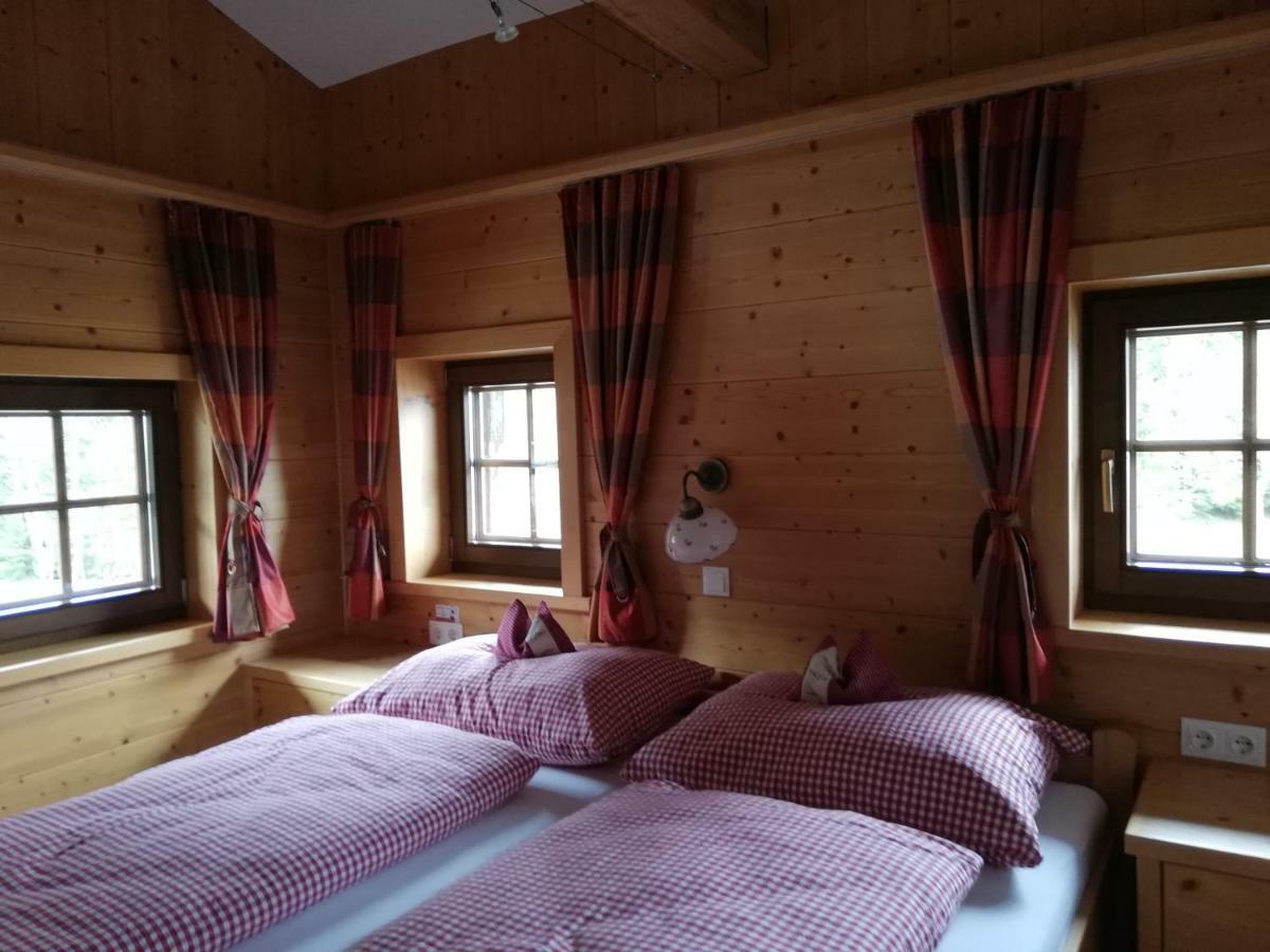 Holzfällerhaus Melkstatt Villa Auffach Exteriör bild